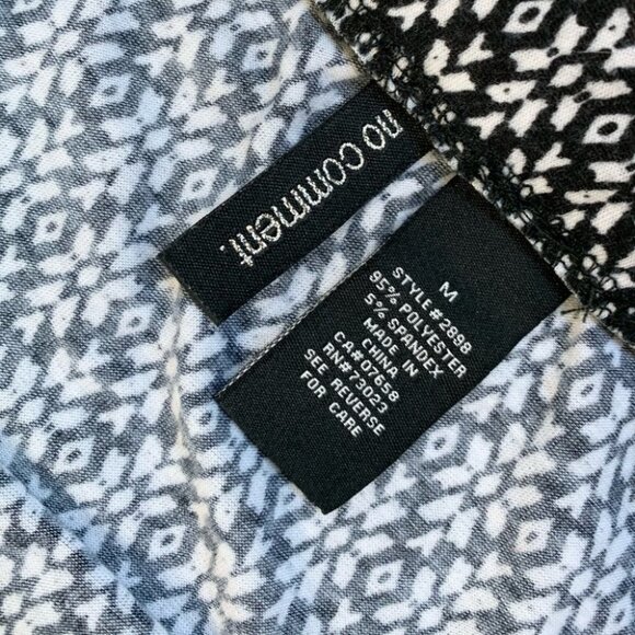 Women’s No Comment Maxi Skirt Boho Southwestern Print Side Slit Y2K 2000s Medium - Picture 7 of 16